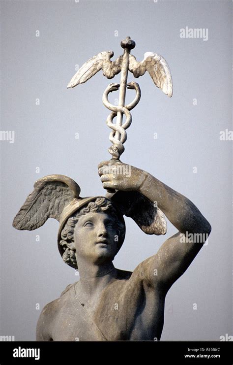 hermes mercurio con caduceo|caduceo de hermes.